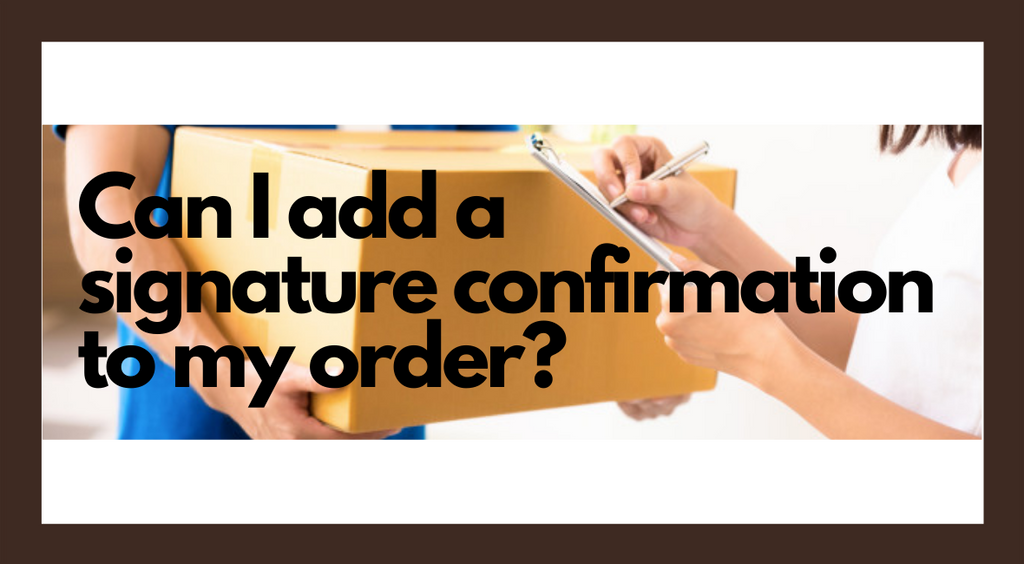 Can I Add Shipping Insurance To My Order?
