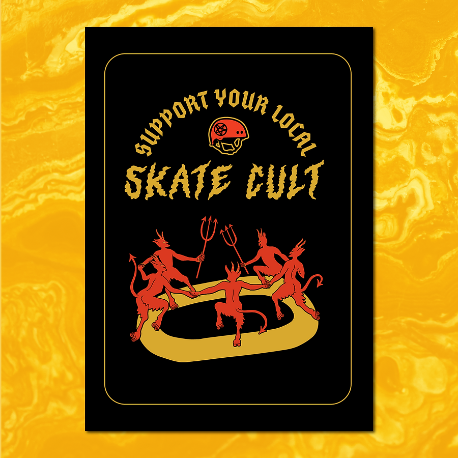 Create and Skate Factory - Print - SKATE CULT