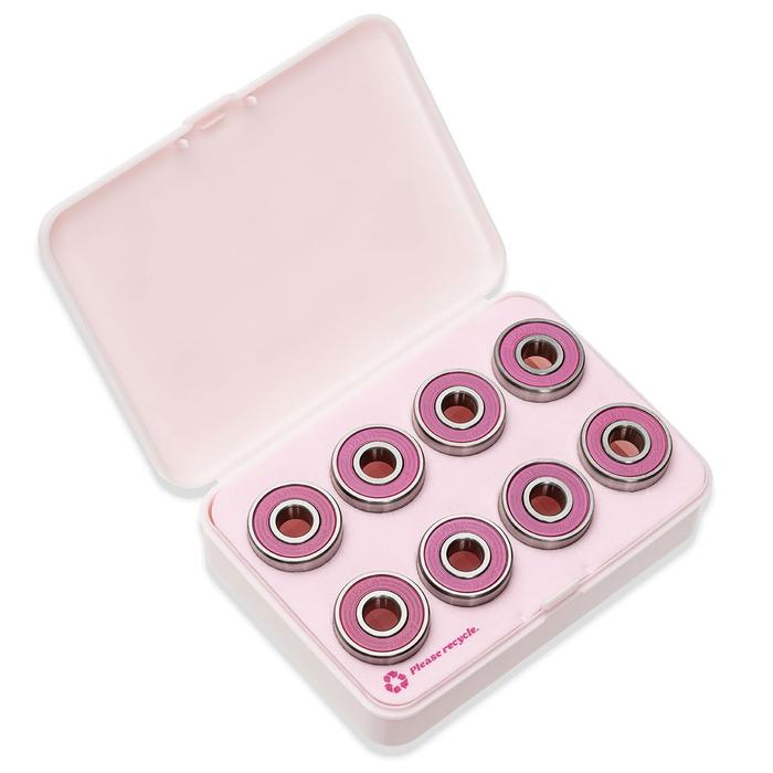 Abec 7 Bearings - IMPALA PINK | Pigeon's Roller Skate Shop