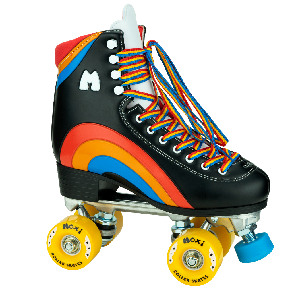 Moxi Rainbow Rider - BLACK - Pigeon's Roller Skate Shop