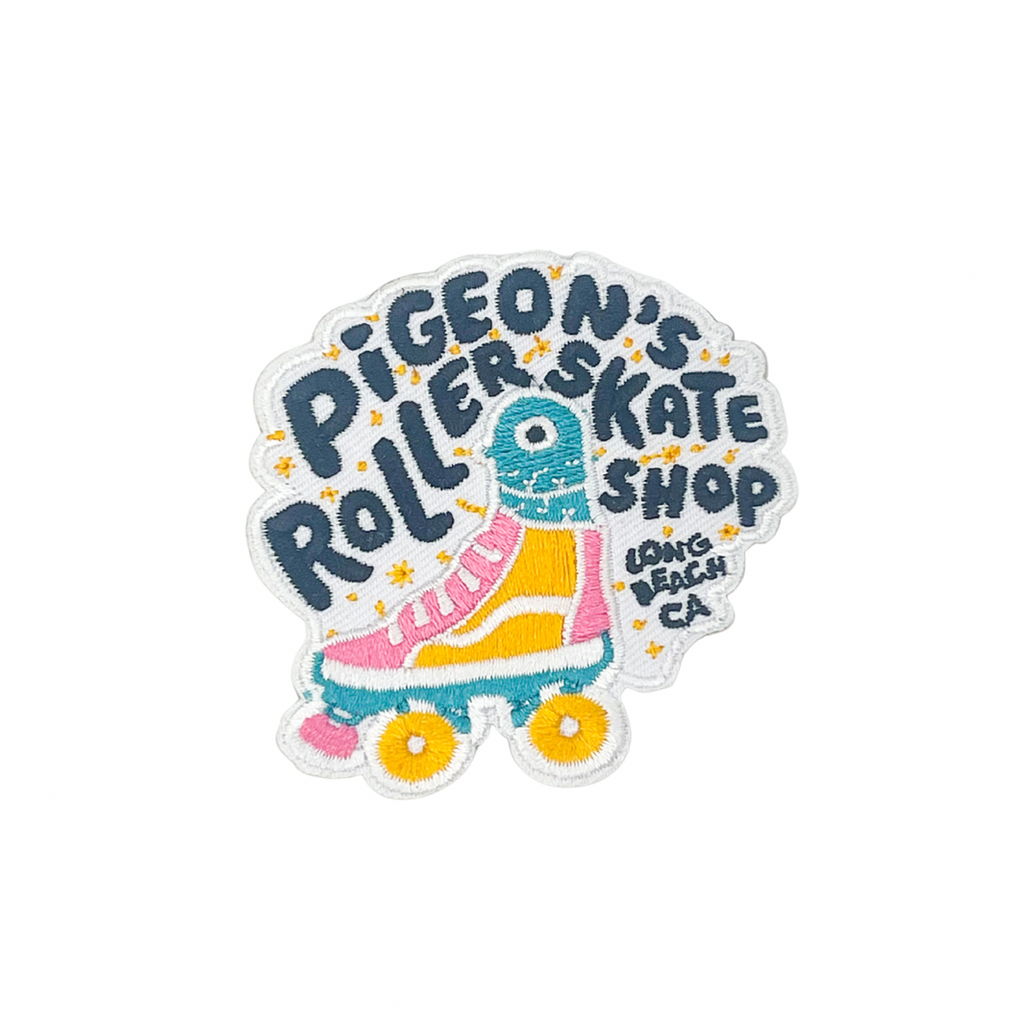 Pigeon Sticker Patch - Pigeon's Roller Skate Shop