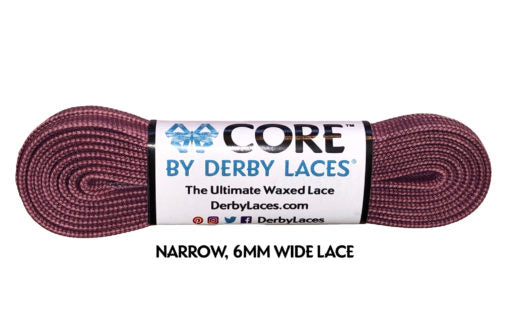 CORE by Derby Laces - POMEGRANATE 96" - Pigeon's Roller Skate Shop