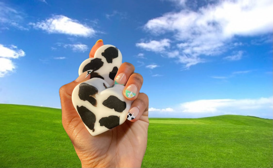 Grindstone Heartstopper COW PRINT Pigeon's Roller Skate Shop