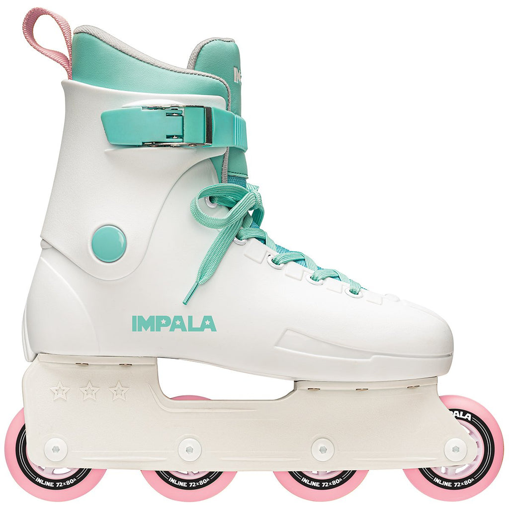 Impala *INLINE* Skates - WHITE - Pigeon's Roller Skate Shop