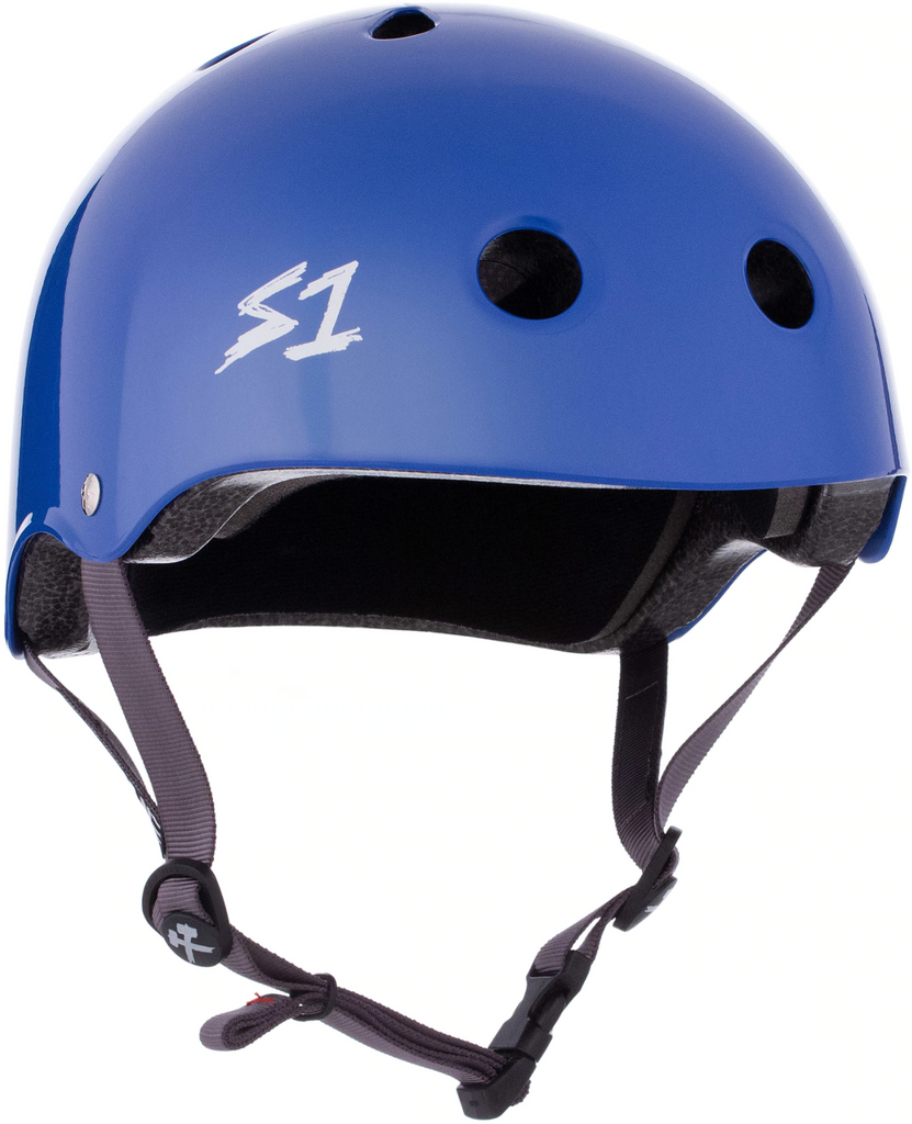 S1 Lifer Helmet - LA BLUE GLOSS - Pigeon's Roller Skate Shop