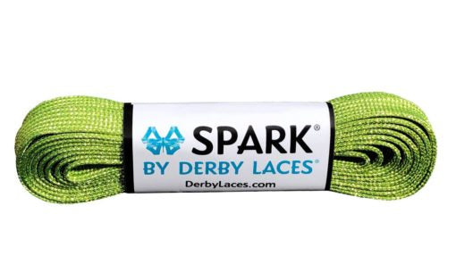 SPARK by Derby Laces - LIME GREEN 96" - Pigeon's Roller Skate Shop