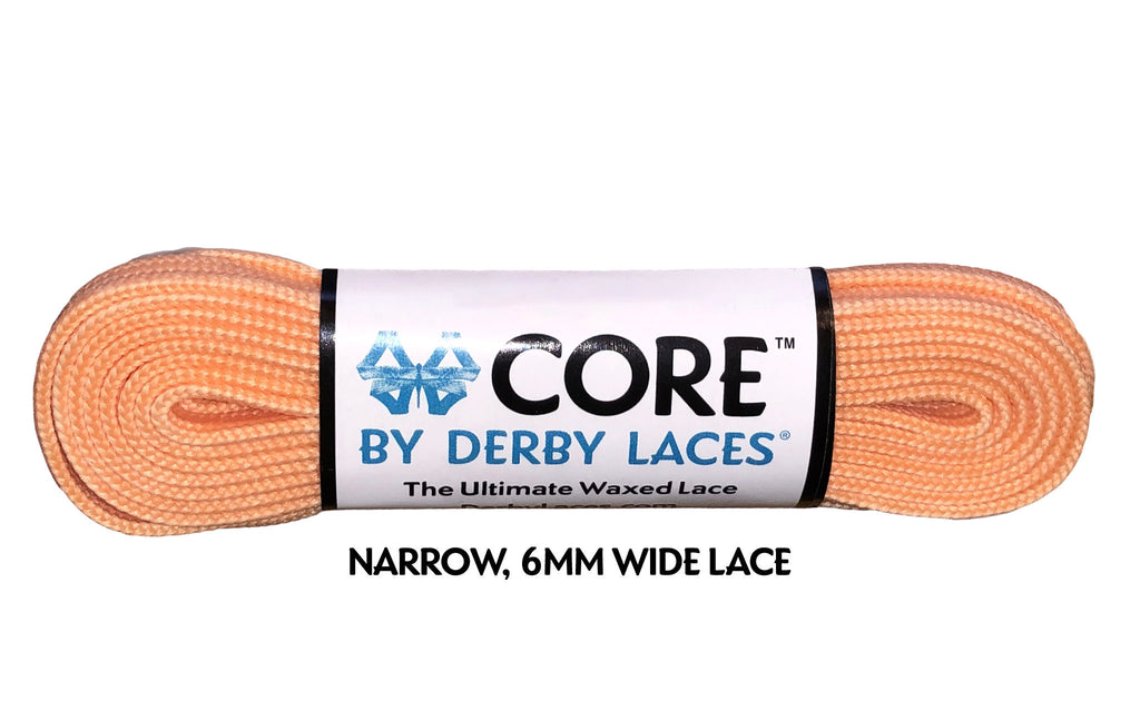 CORE by Derby Laces - PEACH 96" - Pigeon's Roller Skate Shop