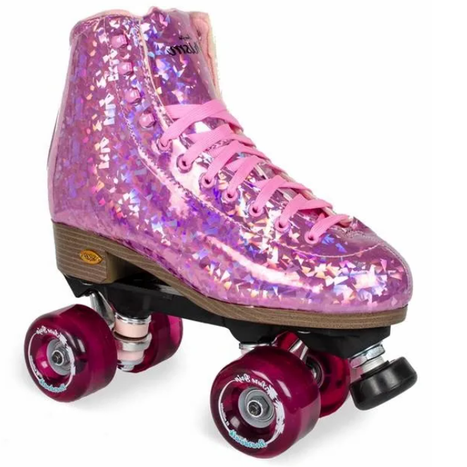 Sure Grip Fame Skate - PINK PRISM - Pigeon's Roller Skate Shop