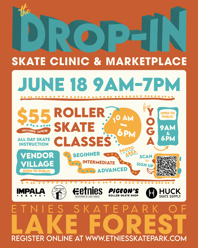The Drop In Skate Clinic! June 18th 2023