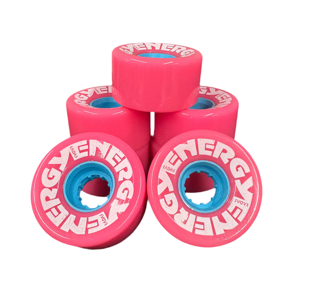 Radar Energy Outdoor Wheels - 57mm 78A - PINK - Single Wheels *BLEM*