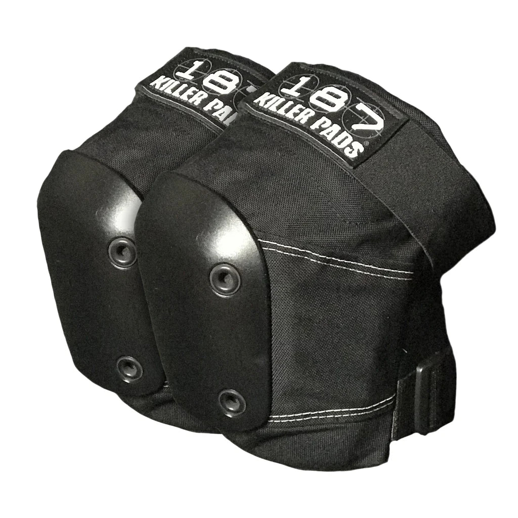 187 Slim Knee Pad - BLACK - Pigeon's Roller Skate Shop
