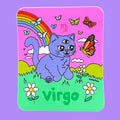 Sticker - Zodiac: Virgo - Pigeon's Roller Skate Shop