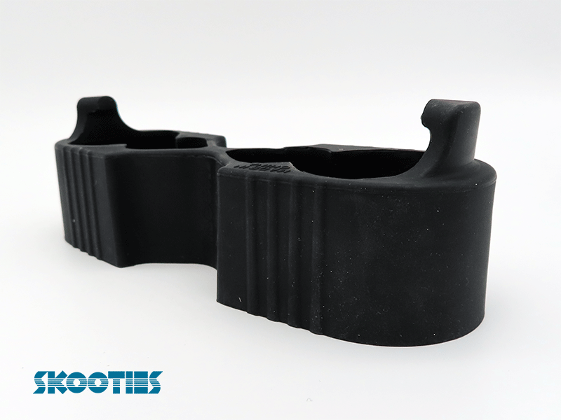 Skooties Silicon Wheel Locks - BLACK - Pigeon's Roller Skate Shop