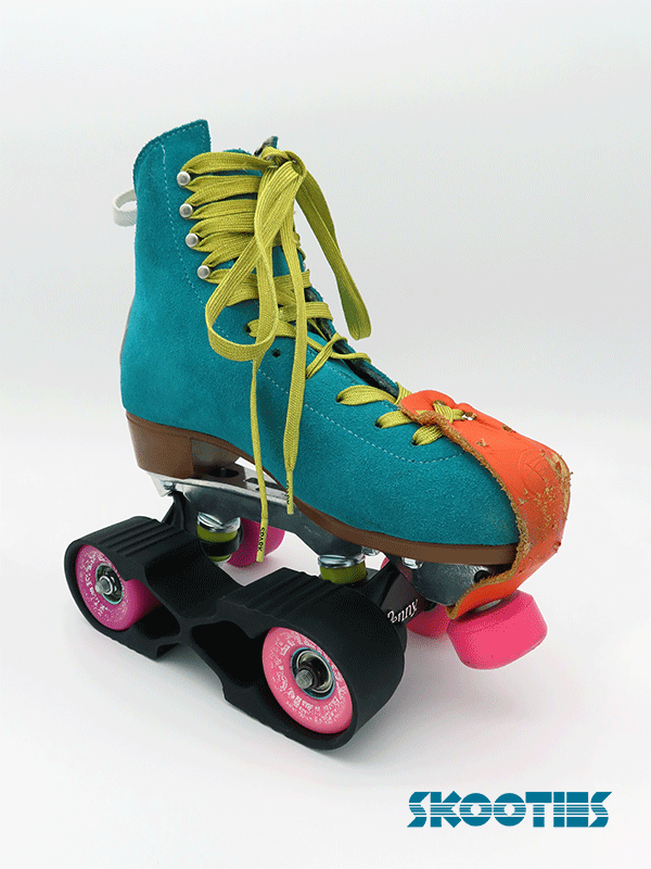 Skooties Silicon Wheel Locks - BLACK - Pigeon's Roller Skate Shop