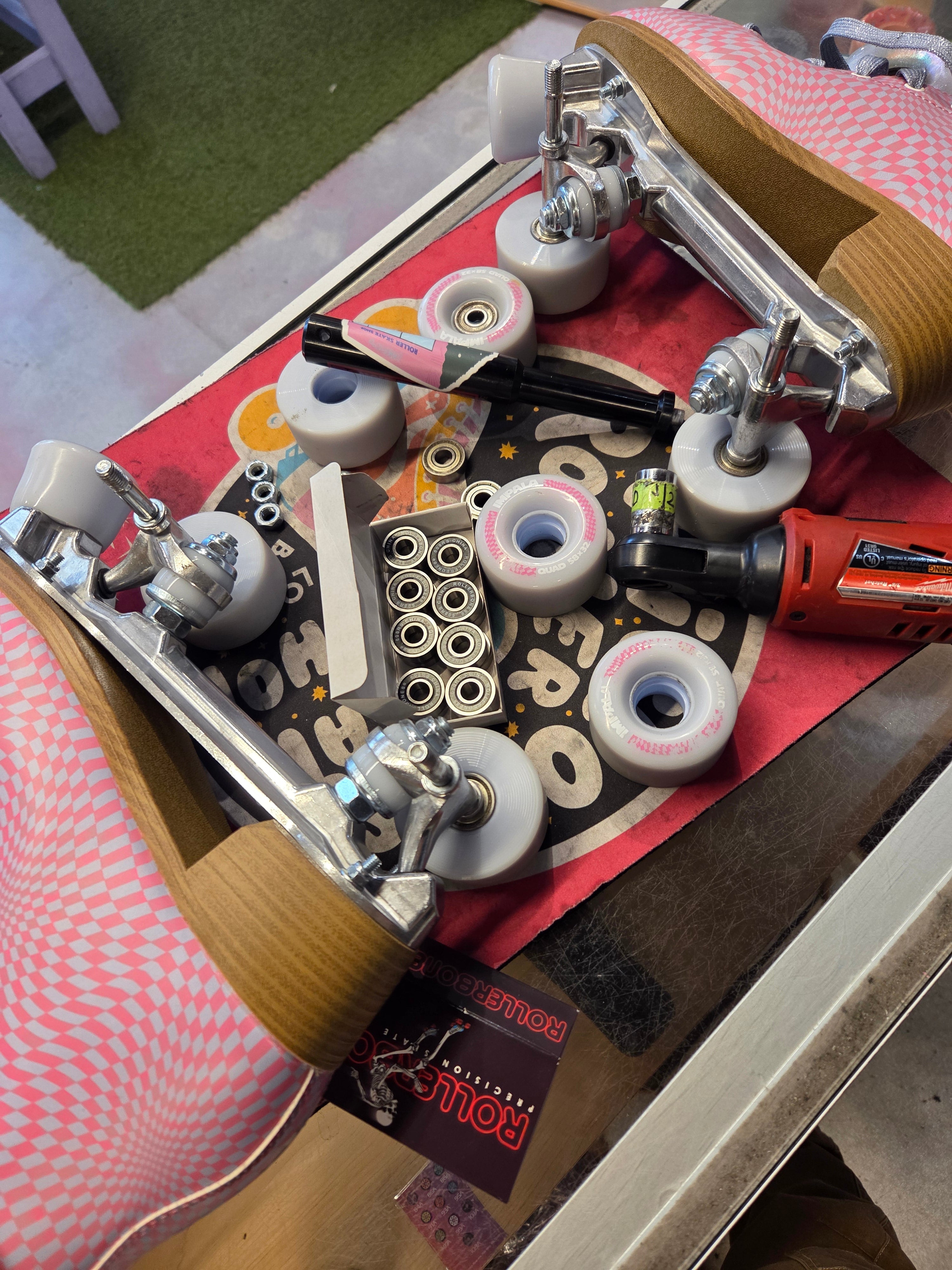 Skate Services - Pigeon's Roller Skate Shop