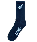 Pigeon's Performance Skate Socks - BLACK WING - Pigeon's Roller Skate Shop