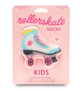 Kids Packaged Crew Socks - Roller Skate - Pink - Pigeon's Roller Skate Shop