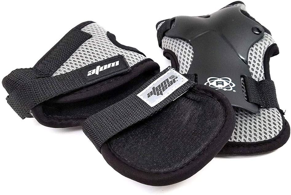 Atom Black Wrist Guards - Pigeon's Roller Skate Shop