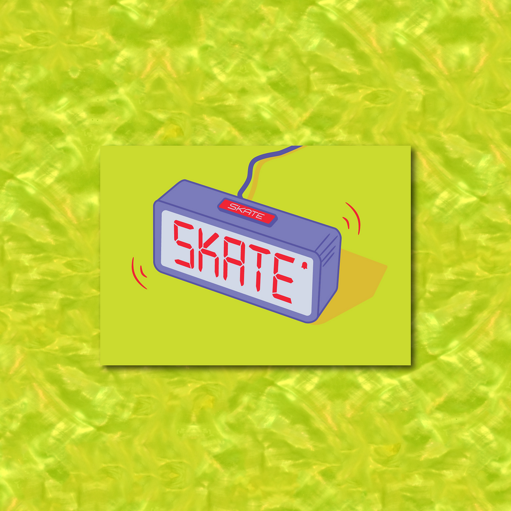Create and Skate Factory - Print - SKATE O'CLOCK