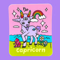 Sticker - Zodiac: Capricorn - Pigeon's Roller Skate Shop