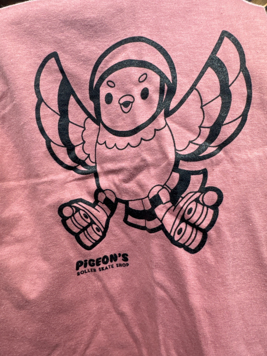 Pigeon Toddler Tee - Pigeon's Roller Skate Shop