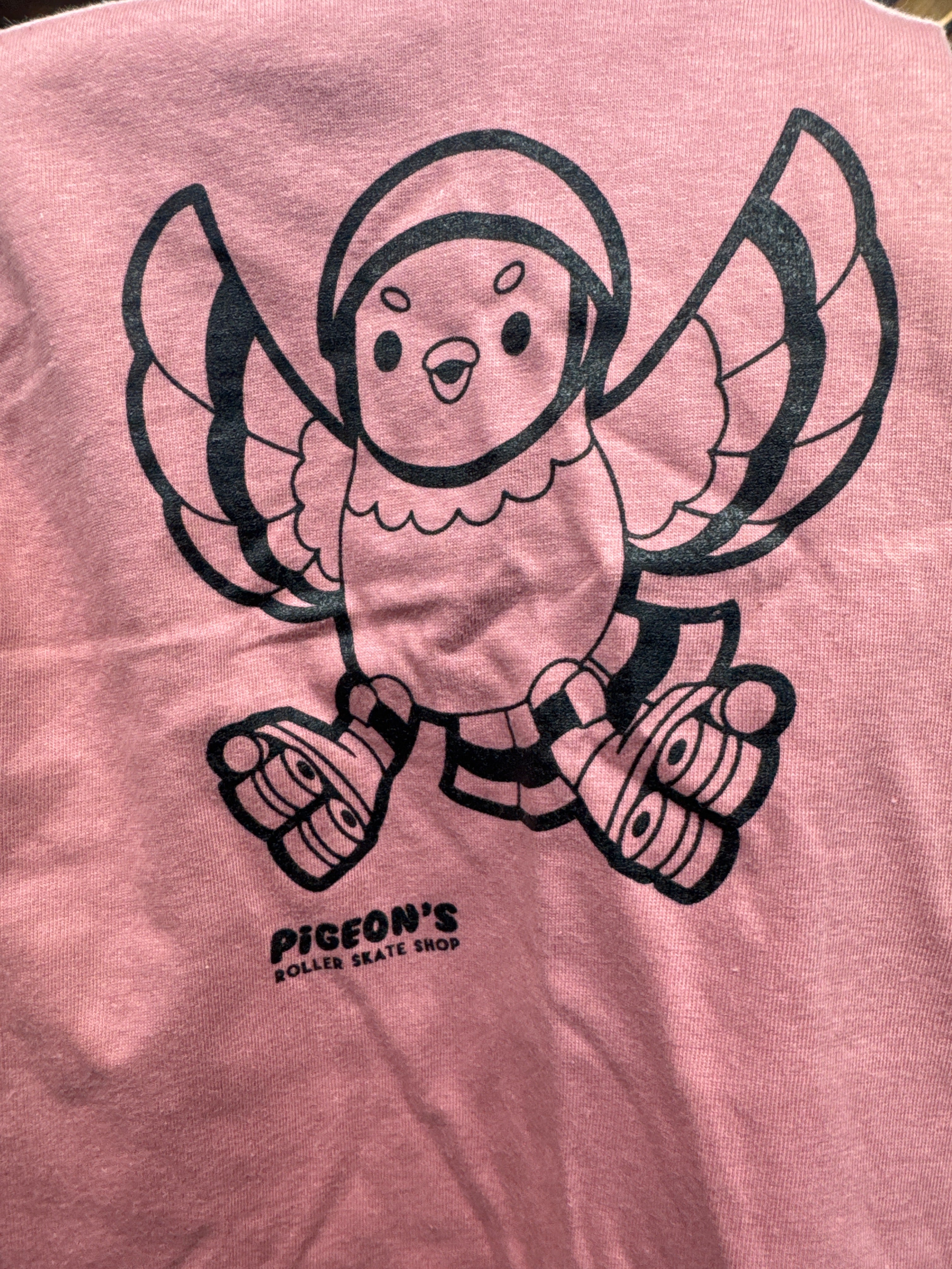 Pigeon Toddler Tee - Pigeon's Roller Skate Shop