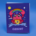Greeting Card - Zodiac: Cancer - Pigeon's Roller Skate Shop