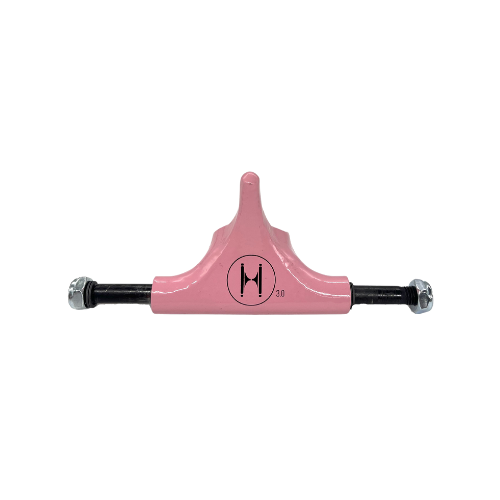 Huck Roller Skate Trucks - PIGEON PINK 3" - Pigeon's Roller Skate Shop