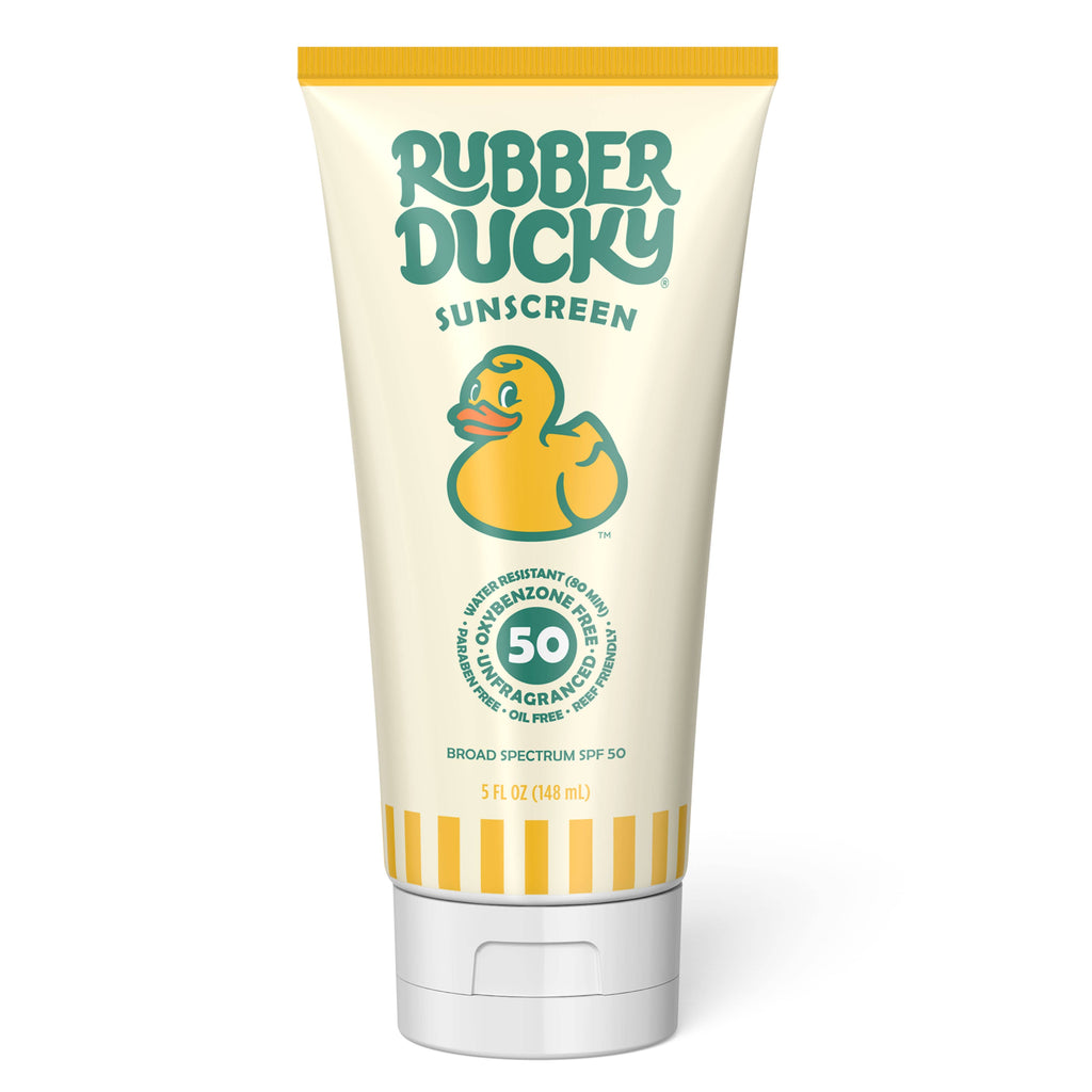 Rubber Ducky SPF 50 Sunscreen Lotion - 5 oz - Pigeon's Roller Skate Shop