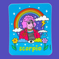 Sticker - Zodiac: Scorpio - Pigeon's Roller Skate Shop
