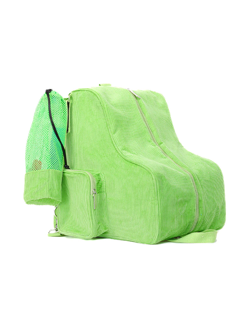 Freewheelin' Roller Skate Bag - CORDUROY GREEN