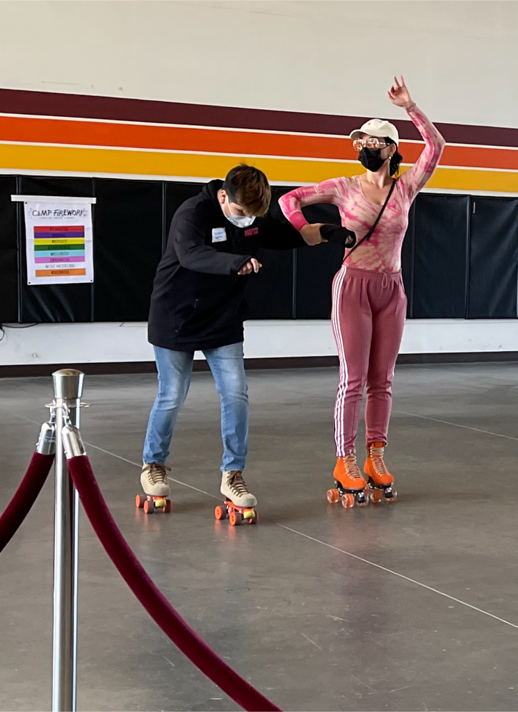 Katy Perry’s old Moxi Lolly Skates - CLEMENTINE - SIZE 7 *BLEM*