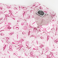 Skate Crop Button Up - SABRINA - Pigeon's Roller Skate Shop