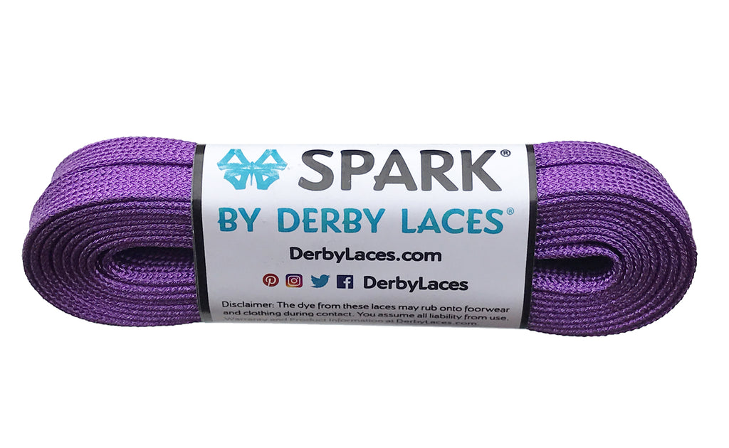 SPARK by Derby Laces - PURPLE 108"
