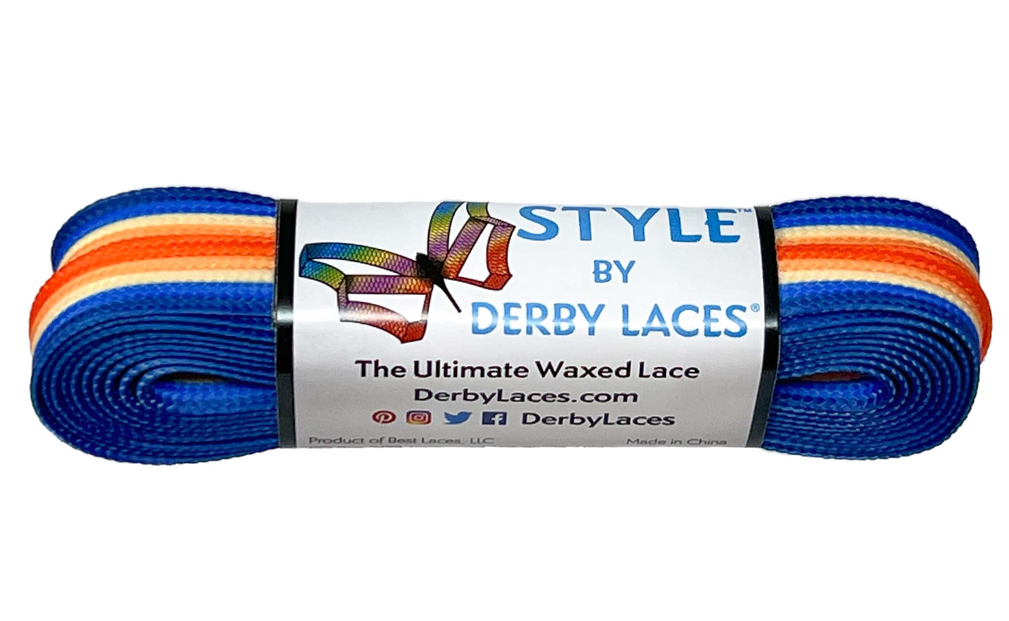 Derby Laces - DESERT SUNSET 96" - Pigeon's Roller Skate Shop