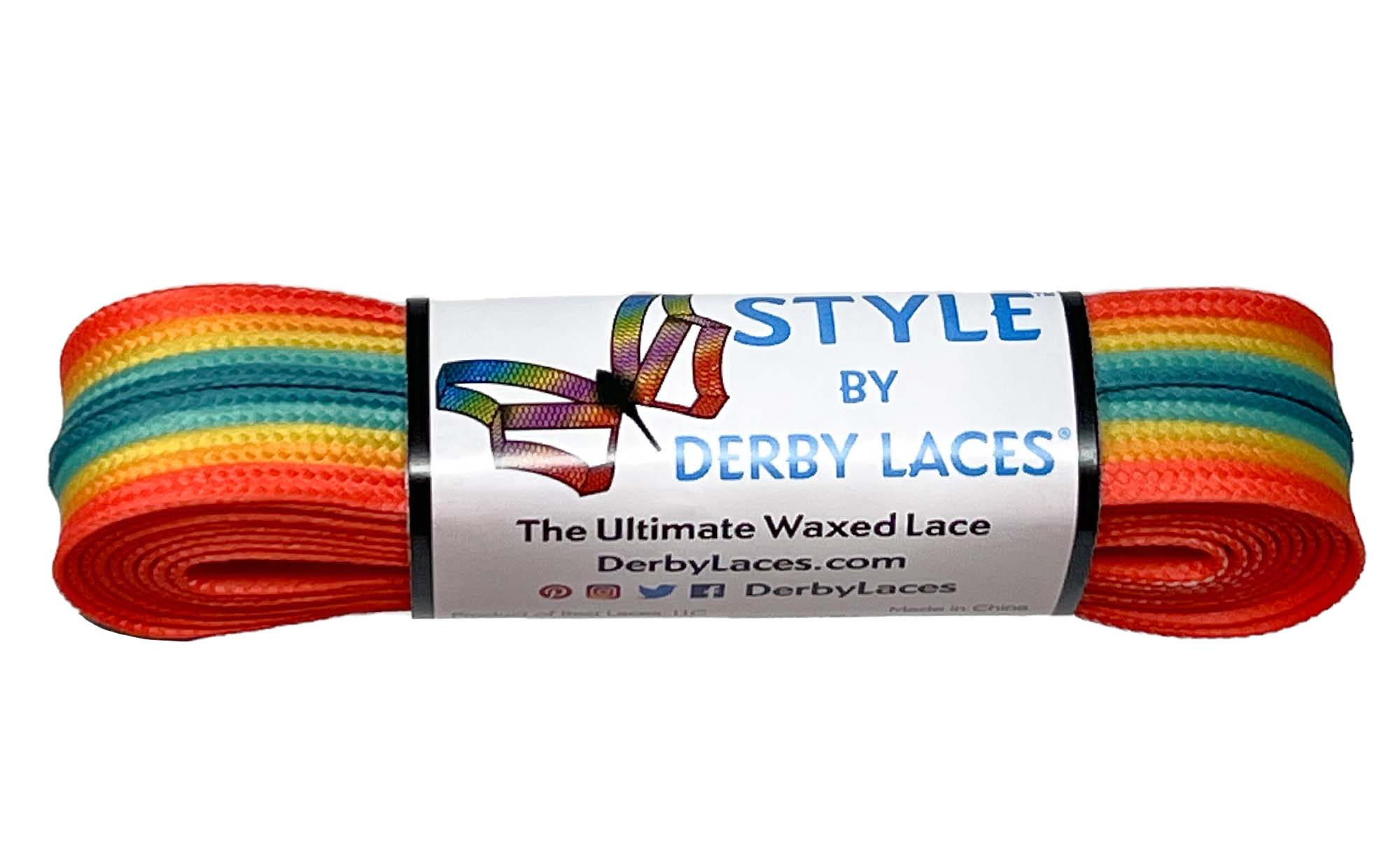Derby Laces - SAVANNA SUNSET 96" - Pigeon's Roller Skate Shop