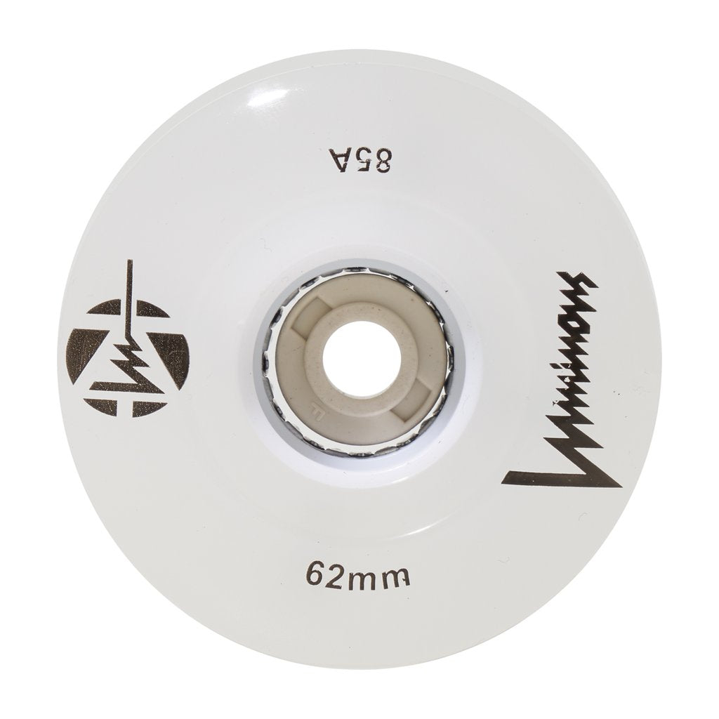 Luminous Light Up Wheels -  WHITE - Pigeon's Roller Skate Shop
