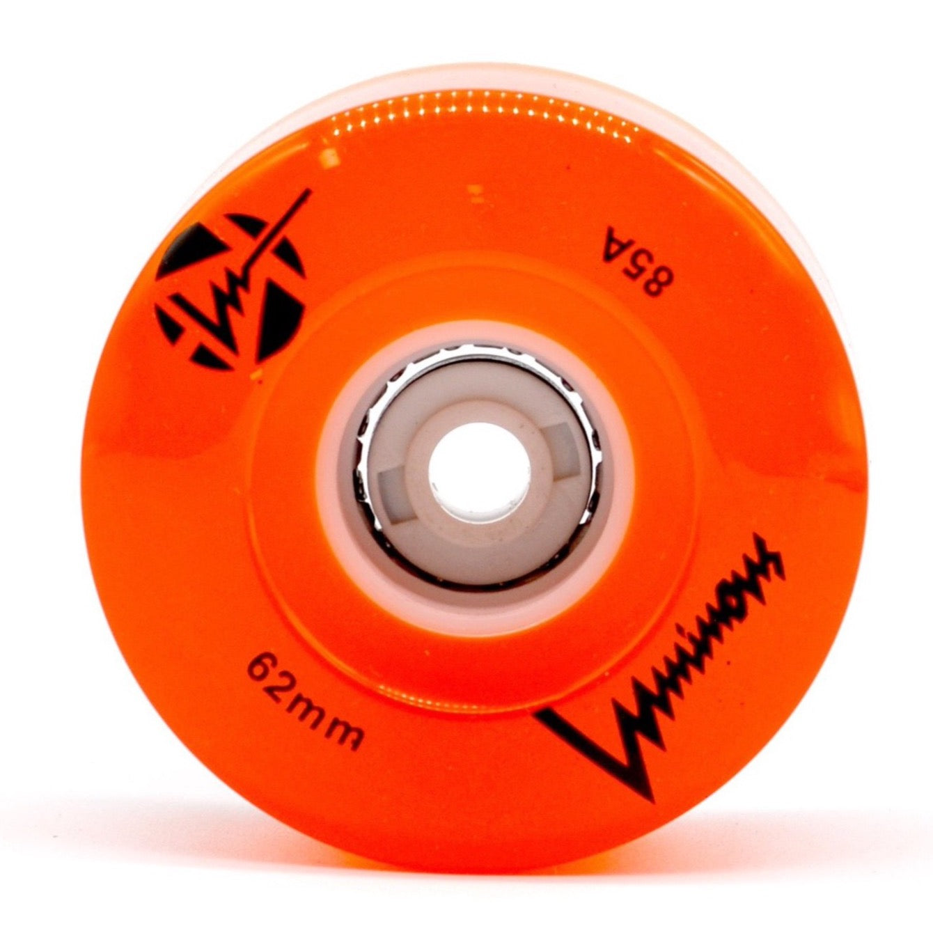 Luminous Light Up Wheels -  ORANGE - Pigeon's Roller Skate Shop