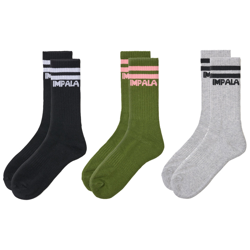 Impala Skate Socks 3pk - CAMO