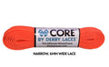 CORE by Derby Laces - FLUORESCENT ORANGE 96" - Pigeon's Roller Skate Shop