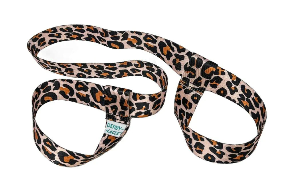 Skate and Gear Strap - LEOPARD 54" - Pigeon's Roller Skate Shop