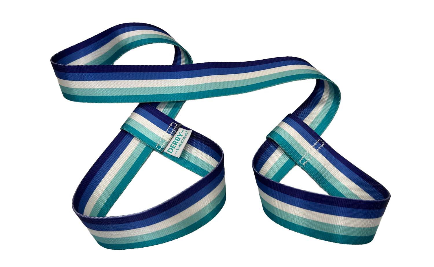 Skate and Gear Strap - OCEAN STRIPE 54" - Pigeon's Roller Skate Shop