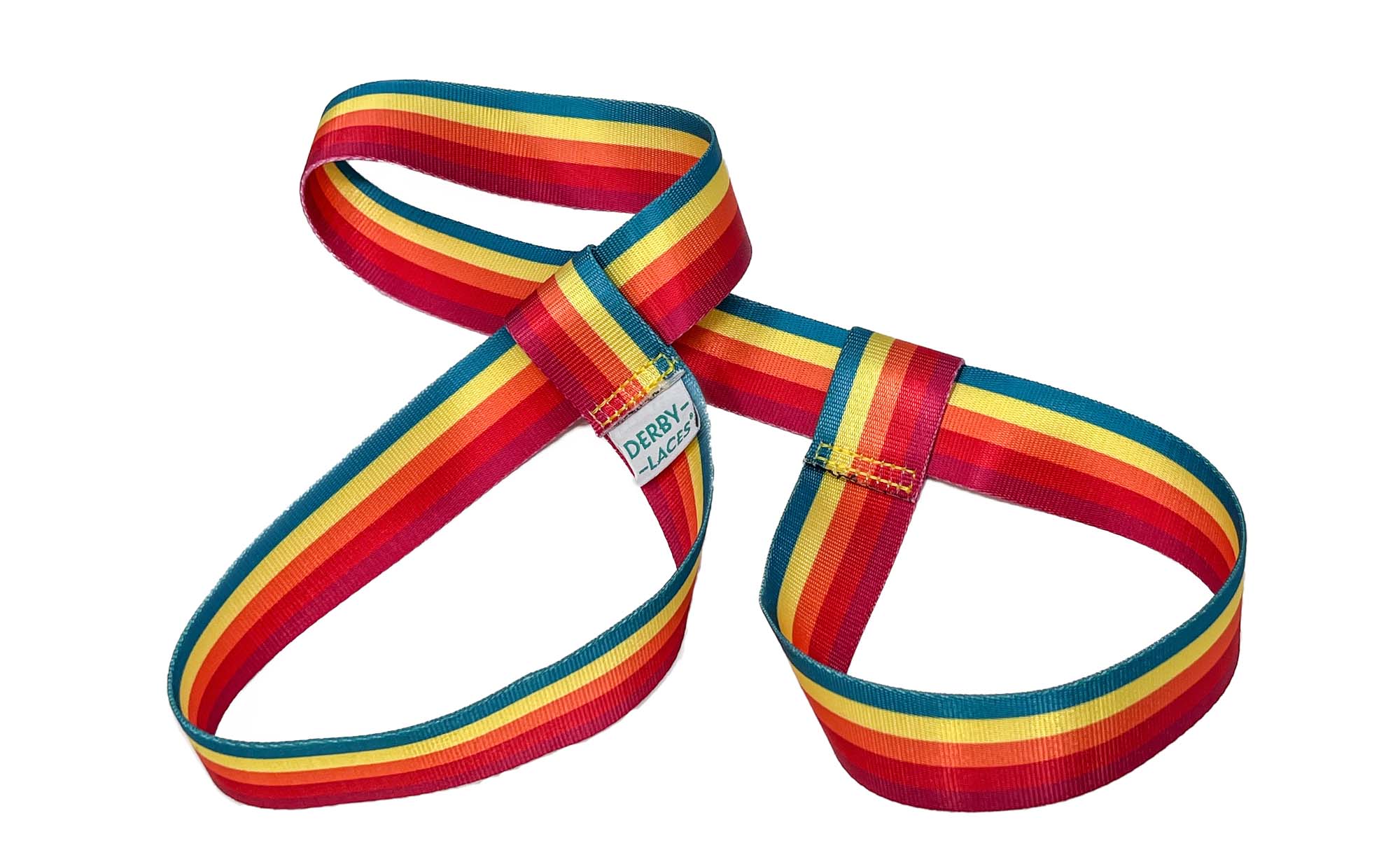 Skate and Gear Strap - RAINFOREST SUNSET 54" - Pigeon's Roller Skate Shop