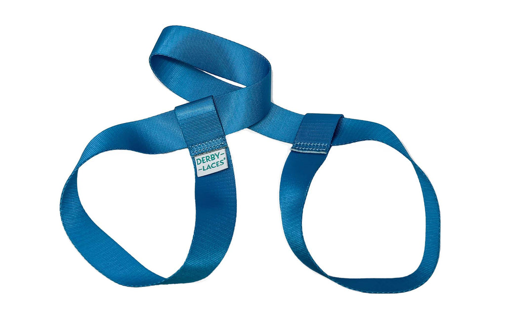 Skate and Gear Strap - SAPPHIRE BLUE 54" - Pigeon's Roller Skate Shop