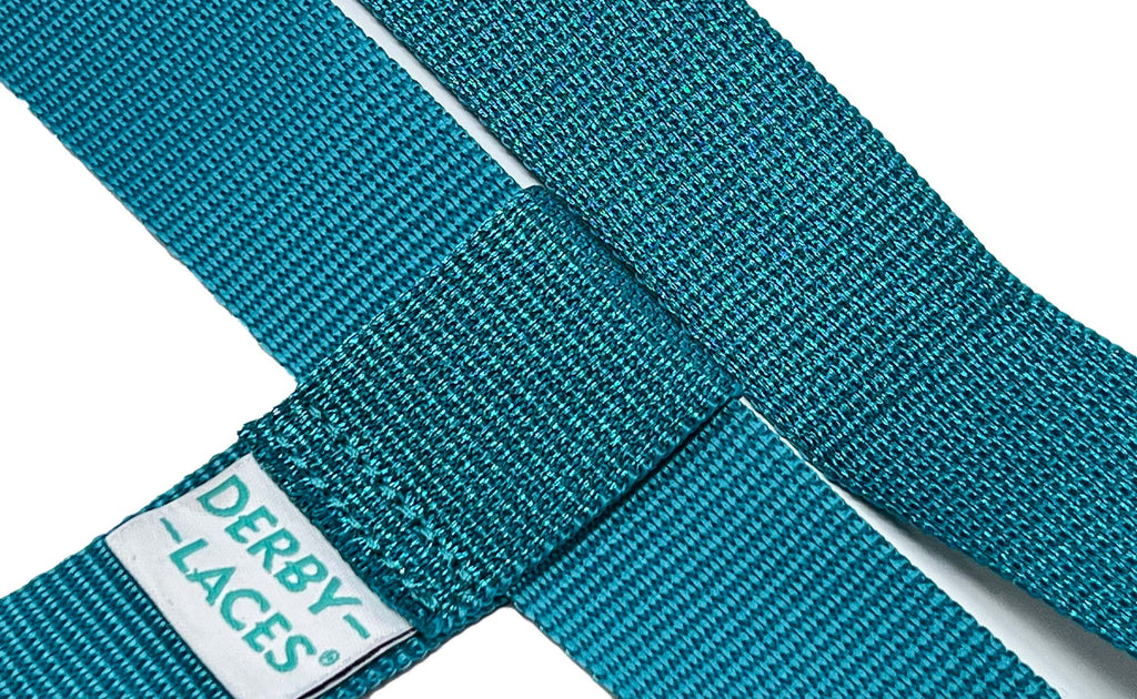 Skate and Gear Strap - TEAL SPARK 54"