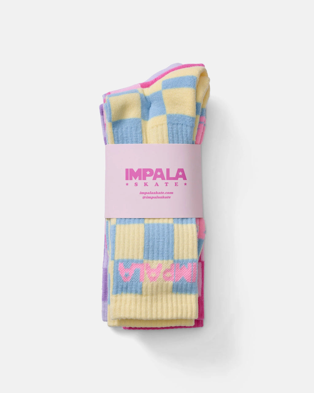 Impala Skate Socks 3pk - Checker