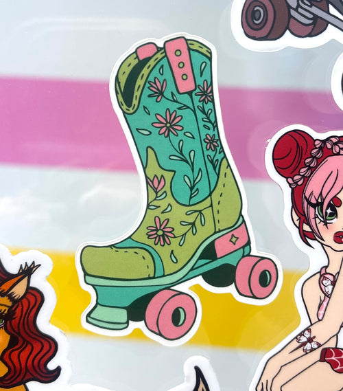 Create and Skate Factory - Sticker - COUNTRY SKATE - Pigeon's Roller Skate Shop