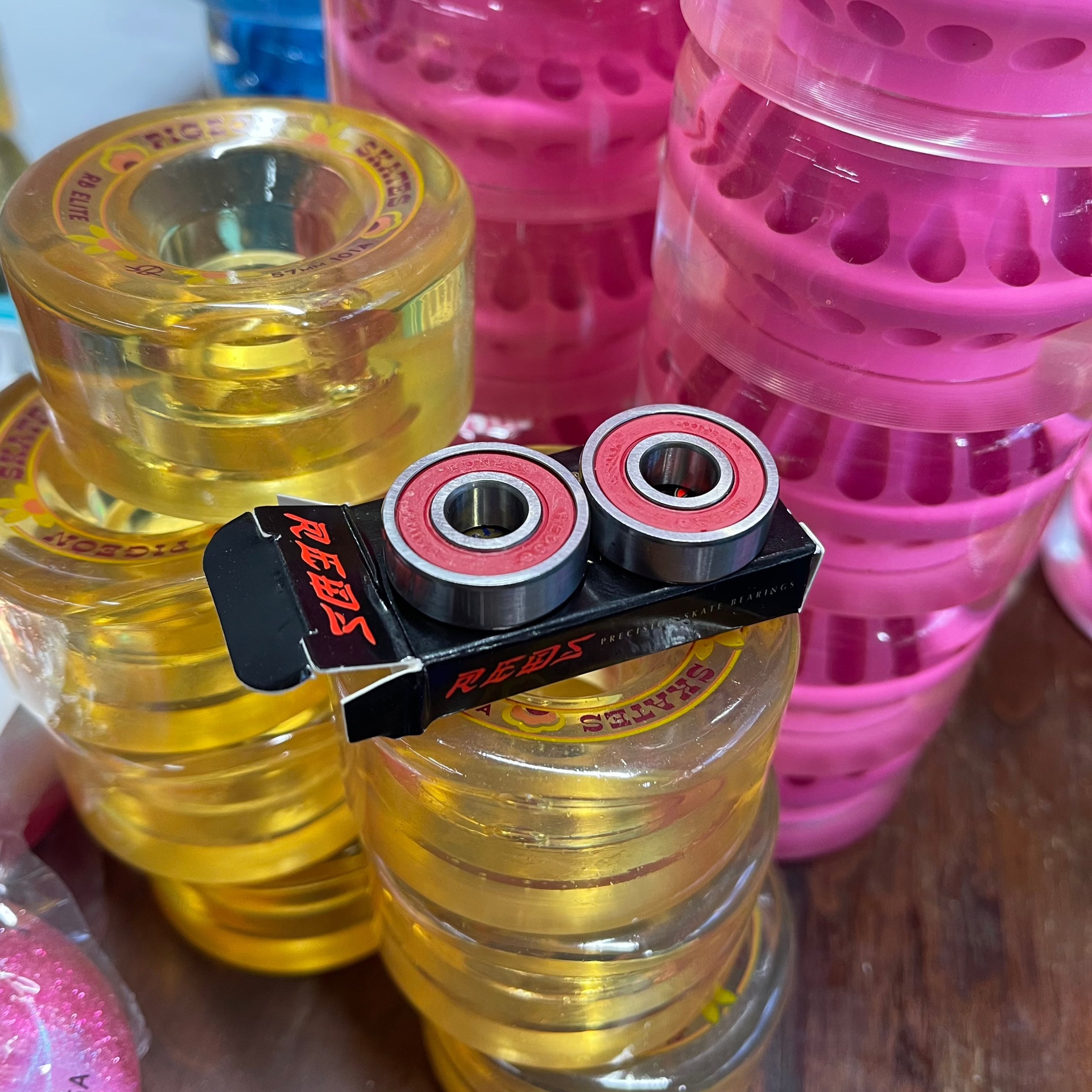 Bones Reds Bearings - 2 PACK - Pigeon's Roller Skate Shop