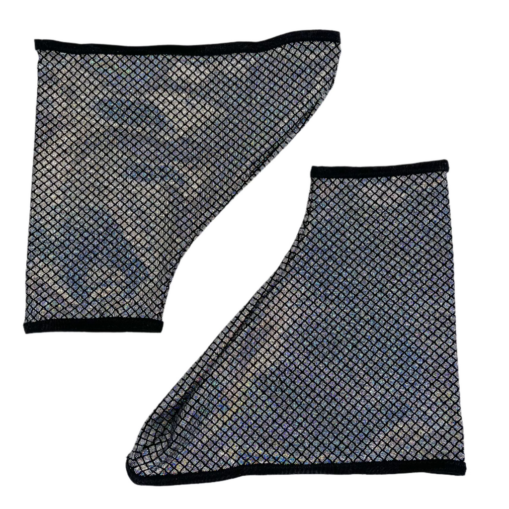 Roller Skate Boot Covers - DISCO BALL - Pigeon's Roller Skate Shop