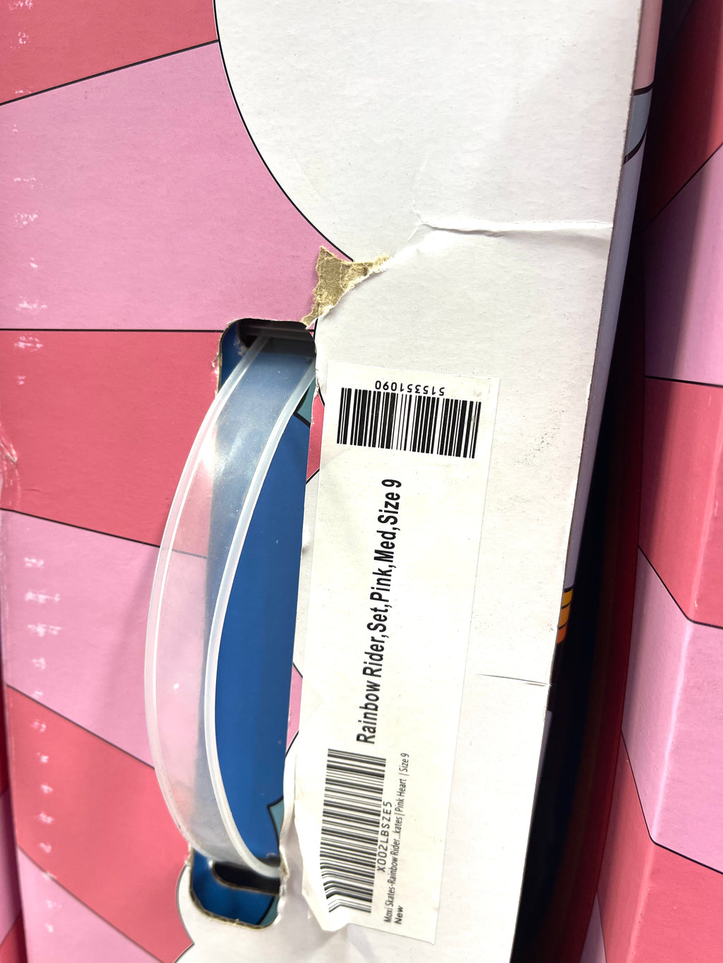 Moxi Rainbow Rider PINK - SIZE 9 *BLEM* - Pigeon's Roller Skate Shop
